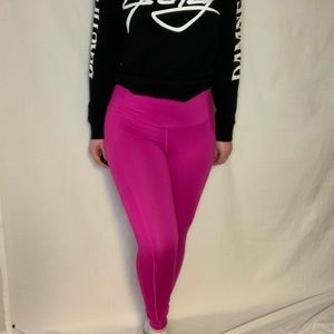 Pink leggings